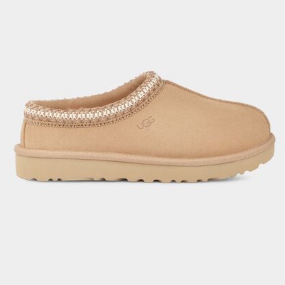 UGG TASMAN SLIPPER SIZE 6 DRIFTWOOD